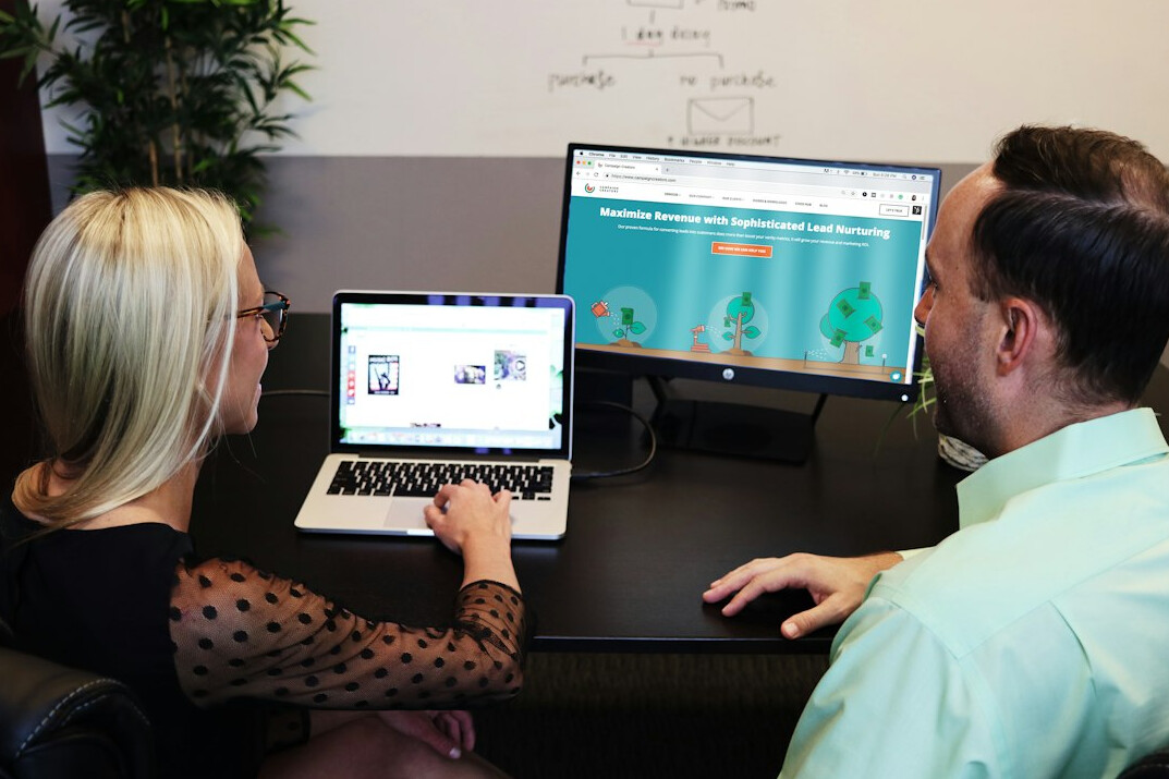 team reviewing expert profiles